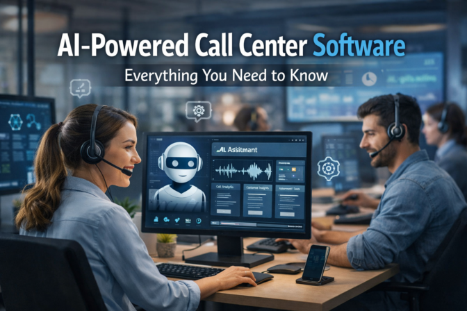 AI-Powered Call Center Software- Everything You Need to Know