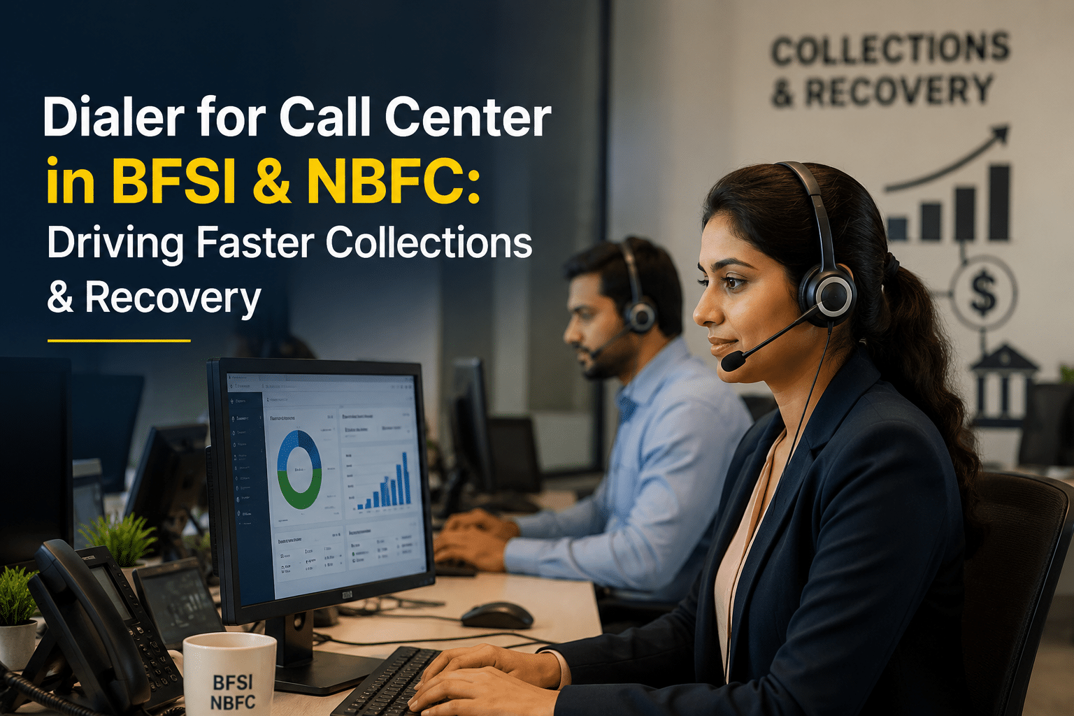 Dialer for Call Center in BFSI & NBFC: Driving Faster Collections & Recovery