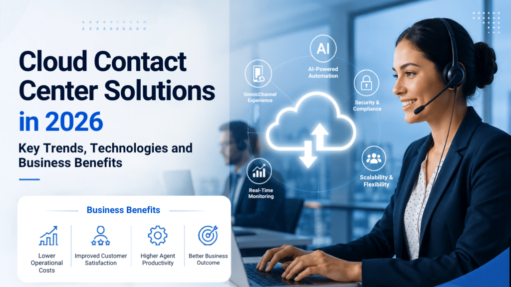 Cloud Contact Center Solutions in 2026: Key Trends, Technologies, and Business Benefits