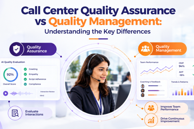 Call Center Quality Assurance vs Quality Management: Understanding the Key Differences